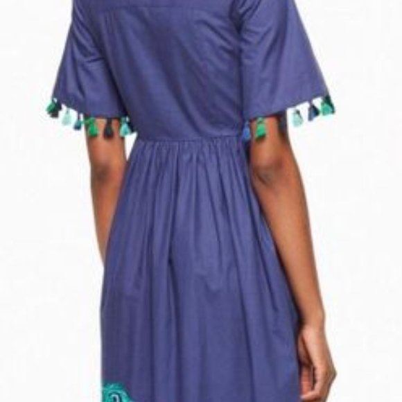 Kate Spade Peacock Dress NWOT - Picture 3 of 3